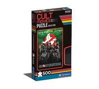 Clementoni - 35153 - Cult Movies - Puzzle Ghostbusters - Jigsaw Puzzle 500 Pieces, Puzzle Movies, Jigsaw Puzzle For Adults - Made In Italy