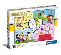 35558 Peanuts 500 Pieces, Jigsaw Adults, Comic Puzzle-Made in Italy
