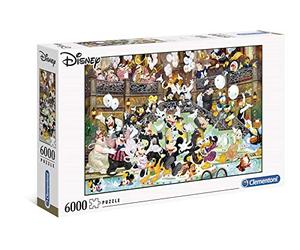 Clementoni - 36525 - Collection Puzzle - Disney Gala - 6000 pieces - Made in Italy - Jigsaw Puzzles for Adult