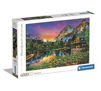 Clementoni - 36531 collection Alpine Lake - Jigsaw Puzzle 6000 Pieces, Jigsaw Puzzle For Adults - Made In Italy