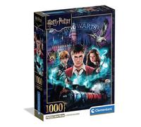 Clementoni - 37047 1000 Piece Puzzle for Adults and Teenagers, Harry Potter Theme with Poster, Compact Box, Gift Idea for Men and Women, Made in Italy, 50 x 70 cm, 37047