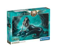 Clementoni - 37053 Jigsaw Puzzle 1000 Pieces for Adults and Children, Special Series, Siren's Lament Theme by Anne Stokes Compact Box with Poster Included, Gift Idea for Men and Women, Made in Italy,