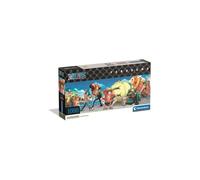 Clementoni - 37075 Jigsaw Puzzle 1000 Pieces for Adults and Teenagers, Special Series, Anime Theme One Piece, Poster Included, Compact Box, Gift Idea for Men and Women, Made in Italy, 98 x 33 cm