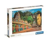 Clementoni - 37104 Puzzle 1000 Pieces for Adults and Children, Illustration Painted Batu Caves, Gift Idea, Made in Italy, 70 x 50 cm, 37104