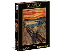 Clementoni 39377-Museum Collection puzzle for children and adults-Munch: The Scream-1000 Pieces,