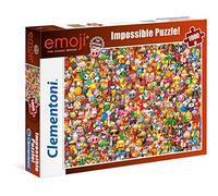 Clementoni 39388 "Impossible Emoji" Puzzle puzzle for children and adults -1000-Pieces, Multicolor