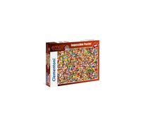 Clementoni 39388 "Impossible Emoji" Puzzle puzzle for children and adults -1000-Pieces, Multicolor