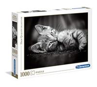 Clementoni 39422 Kitten - HQC Jigsaw Puzzle puzzle for adults and children - 1000 Pieces