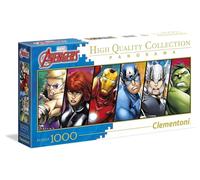 Clementoni - 39442 - Disney Panorama Collection - The Avengers - 1000 Pieces