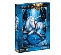 Clementoni - 39462 - Anne Stokes Collection puzzle for adults and children - Blue Moon - 1000 Pieces