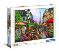 Clementoni Flowers in Paris High Quality Jigsaw Puzzle (1000 Pieces)