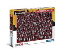 Clementoni - 39527 - Impossible Puzzle - La Casa De Papel/Money Heist - 1000 pieces - Made in Italy - jigsaw puzzles for adult - jigsaw puzzles Netflix