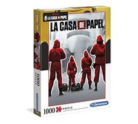Clementoni - 39532 - Puzzle La Casa De Papel/Money Heist - 1000 pieces - Made in Italy - jigsaw puzzles for adult - jigsaw puzzles Netflix