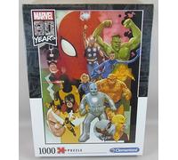Clementoni - 39534 - Marvel 80 Years Puzzle - 1000 pieces - Made in Italy - jigsaw puzzles for adult