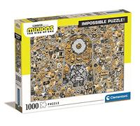 Clementoni The Rise Of Gru 1000 Piece Jigsaw Puzzle Impossible Puzzle New Sealed