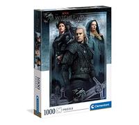 Clementoni 39592, The Witcher Puzzle for Children and Adults - 1000 pieces, Ages 10 Years Plus
