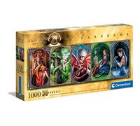 Clementoni 39598, Anne Stokes Dragon Friendship Panorama Puzzle for Children and Adults -1000 Pieces, Ages 10 years Plus
