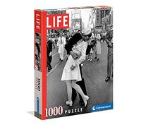 Clementoni - 39631 - Puzzle Life Magazine - jigsaw puzzle 1000 pieces - jigsaw puzzle black and white, vintage - Made in Italy, jigsaw puzzle for adults