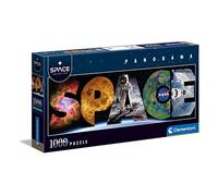 Clementoni - 39638 - Puzzle Space Collection panorama - jigsaw puzzle 1000 pieces - puzzle space, Made in Italy, jigsaw puzzle for adults