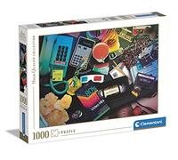 Clementoni - 39649 Collection Puzzle 80S Nostalgia - Jigsaw Puzzle 1000 Pieces, Made In Italy, Jigsaw Puzzle For Adults