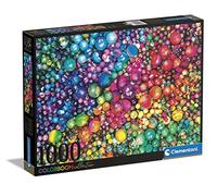 Clementoni - 39650 - Colorboom Collection - Marbles - Jigsaw Puzzle 1000 Pieces, Made In Italy, Jigsaw Puzzle For Adults