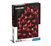 Clementoni - 39654 - Puzzle Casa De Papel/Money Heist - Jigsaw Puzzle 1000 Pieces, Made In Italy, Jigsaw Puzzle For Adults