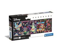 Clementoni 39659 Classics 1000pcs Disney Joys Panorama 1000 Pieces, Made in Italy, Jigsaw Puzzle for Adults, Multicolor, Medium