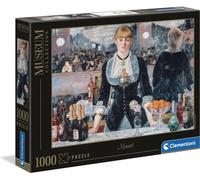 Clementoni 39661 Museum Collection Bar Folie Bergers 1000 Pieces, Made in Italy,