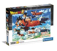 Clementoni - 39671 - Puzzle Dragonball - Jigsaw Puzzle 1000 Pieces, Made In Italy, Jigsaw Puzzle For Adults
