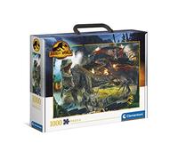 Clementoni 39699 Jurassic World 3 Dominion 1000 Pieces, Jigsaw Puzzle for Adults-Made in Italy