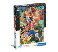 Clementoni - 39726 - Puzzle Anime Age 10+ One Piece - Jigsaw Puzzle 1000 Pieces, Jigsaw Puzzle For Adults - Made In Italy