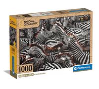 Clementoni 39729 National Geographic-Zebras in Holding Pen 1000 Piec (US IMPORT)