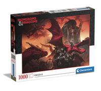Clementoni 39733 Dungeons&Dragons Dungeons & Dragons, Puzzle 1000 Teile Für Erwa