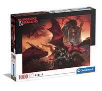 Clementoni - 39733 - Puzzle Dungeons & Dragons - Jigsaw Puzzle 1000 Pieces, Jigsaw Puzzle For Adults - Made In Italy