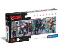 Clementoni 39736 Dungeons Dragons 1000 Pieces, Jigsaw Puzzle for Adults-Made i