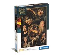 Clementoni - 39737 - Puzzle The Lord Of The Rings - Jigsaw Puzzle 1000 Pieces, Jigsaw Puzzle For Adults - Made In Italy