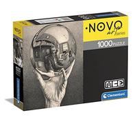 39753 Modern Museum Collection M. C. Escher, Hand with Reflecting Sphere 1000 Pieces, Jigsaw Puzzle for Adults-Made, Multi-Coloured