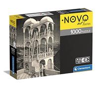 Clementoni - 39754 - Modern Museum Collection M. C. Escher, "Belvedere" - Jigsaw Puzzle 1000 Pieces, Jigsaw Puzzle For Adults - Made In Italy