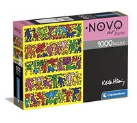 Clementoni - 39755 - Modern Museum Collection Keith Haring - Jigsaw Puzzle 1000 Pieces, Jigsaw Puzzle For Adults - Made In Italy
