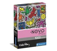 39756 Modern Museum Collection Keith Haring 1000 Pieces, Jigsaw Puzzle for Adults-Made in Italy