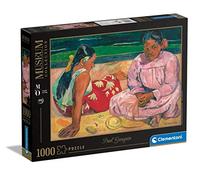 Clementoni - 39762 - Museum Collection Gauguin, "Femmes De Tahiti" - Jigsaw Puzzle 1000 Pieces, Jigsaw Puzzle For Adults - Made In Italy