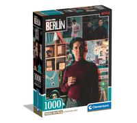 Clementoni 39849 Netflix Casa De Papel Berlin Jigsaw 1000 Pieces-Puzzle for Adul