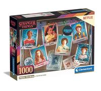 Clementoni Jigsaw Puzzle Stranger Things 1000 Pieces - Poster Included, Puzzle For Adults 14-99 Years, Gift For Men/Women, Netflix Series, Underground, Made In Italy, 39860