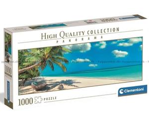 Clementoni - 39884 Jigsaw Puzzle 1000 Pieces for Adults and Teenagers, Collection, Swinging by the Ocean Theme, Gift Idea for Men and Women, Made in Italy, 98 x 33 cm