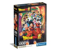 Clementoni - 39919 1000 Piece Puzzle for Adults and Teenagers, Dragon Ball Illustration, Gift Idea, Compact Box, Made in Italy, 50 x 70 cm, Poster Included