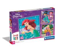 Clementoni 3x48 el. Super Kolor Princesses [PUZZLE]