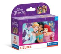 Clementoni 40660 Disney Princess Jigsaw 6 Pieces-Cube Supercolor Chi (US IMPORT)