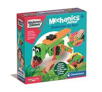 Clementoni - 50660 Scientific Fun Build Mechanics Junior Animals on Meadow Building Blocks for Children from 6 Years Poland Version