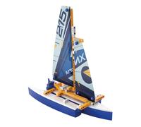 Clementoni 50698 Laboratory Swimming Mechanic Trimaran Set Educational Clock for Children from 8 LAT Version Poland