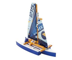 Clementoni 50698 Laboratory Swimming Mechanic Trimaran Set Educational Clock for Children from 8 LAT Version Poland
